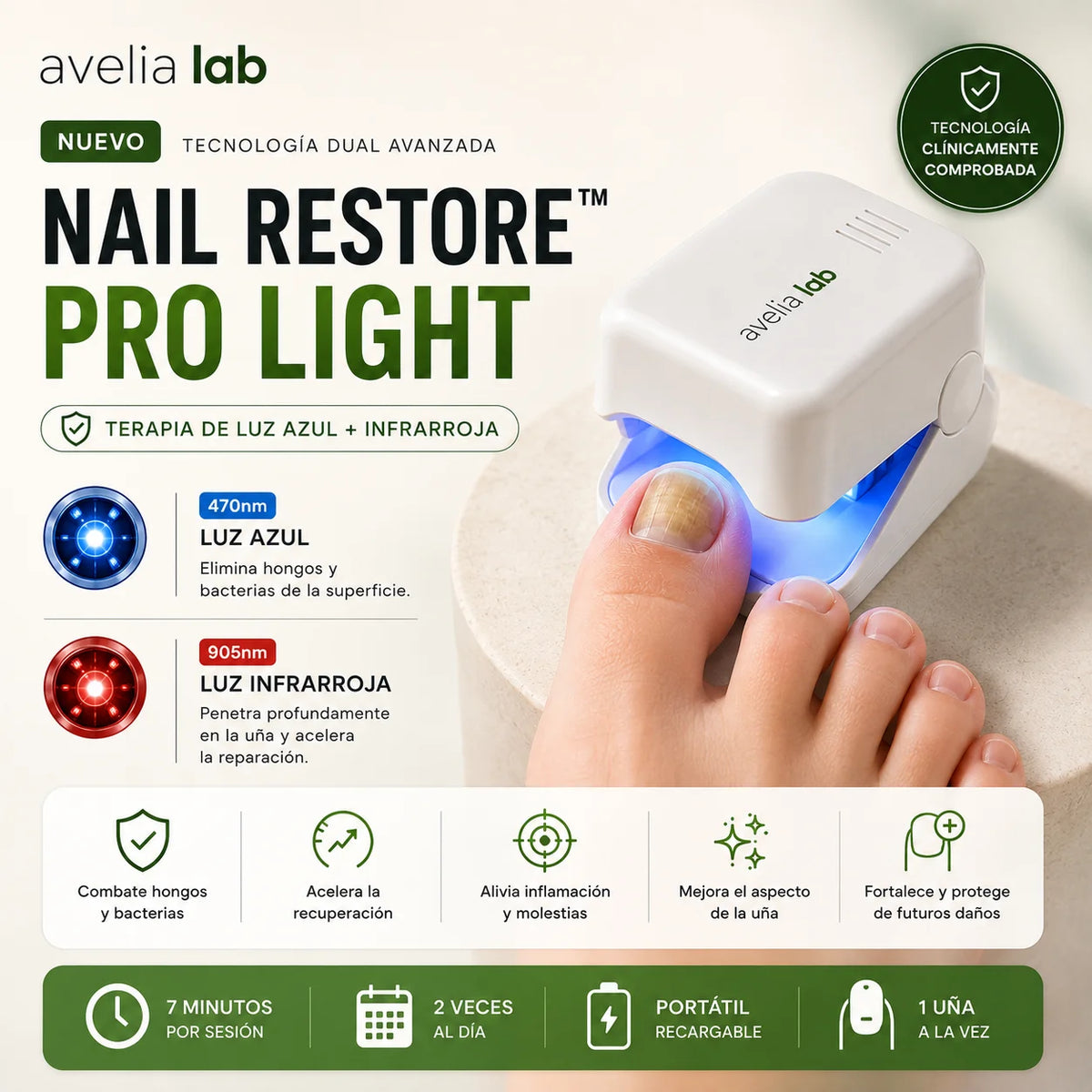Nail Restore™ | Elimina los hongos en 7 días