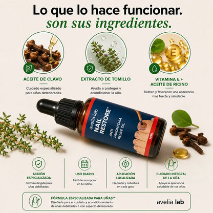Nail Restore™ | Elimina los hongos en 7 días